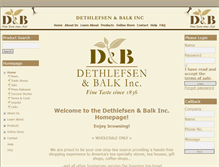 Tablet Screenshot of dethlefsen-balk.us